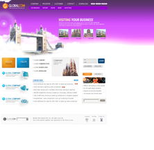 精美网页设计 视觉与功能的和谐统一