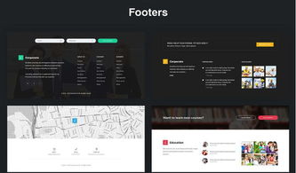 高端企业产品与服务网页设计模板 打造专业形象的策略与实践